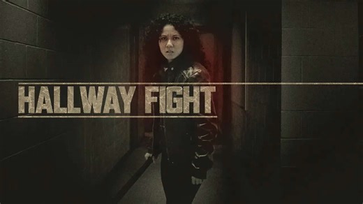 Hall fight: A short action scene