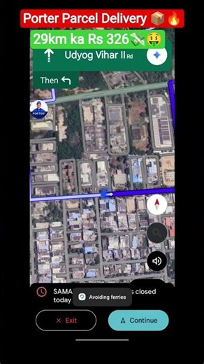 porter Parcel Delivery 📦🔥#29km ka Rs 326 #porterdeliveryboy #viral #shorts