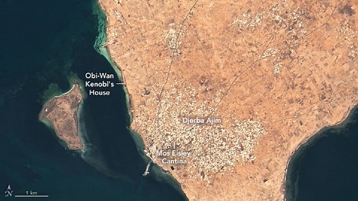 ¿Dónde se grabó ‘Star Wars IV: Una nueva esperanza’? La NASA te lo muestra