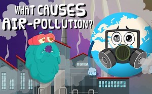 空气污染形成原因 What Causes Air Pollution | The Dr. Binocs Show