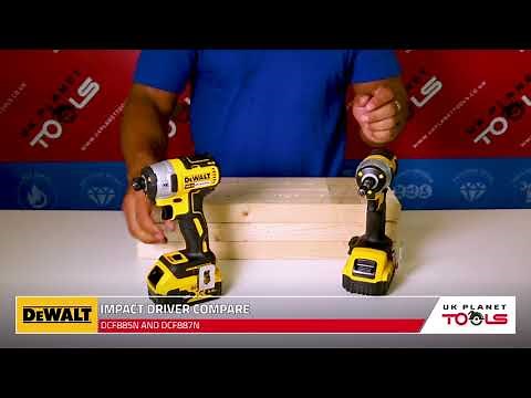 DeWALT DCF885 Impact Driver Vs DCF887 Impact Driver Comparison | UK Planet Tools