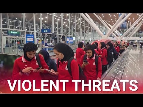 Iran women’s soccer team return home despite violent threats against their lives