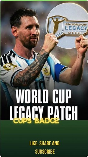 Messi World Cup 2026 Argentina Jersey Patches Explained (1 Is Invisible) #messi #worldcup #leomessi