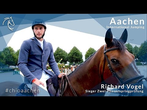 Aachen International Jumping: Richard Vogel gewinnt Zwei-Phasenspringprüfung