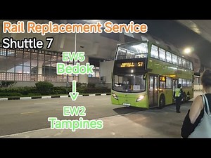 Rail Replacement Shuttle 7 - Bedok to Tampines