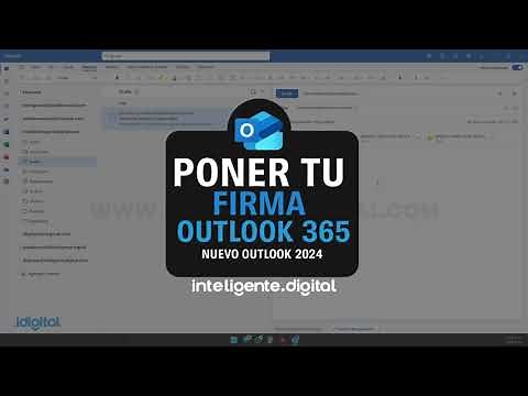 Como poner tu firma en el nuevo outlook 365 2024