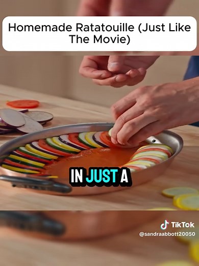 How to Make the Ratatouille Dish from the Movie (Real Life Recipe)