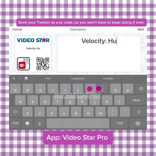 Smooth Velocity Tutorial//W QR (Video Star Pro) #videostartutorial #videostarpro #arianagrande