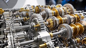 Complex Industrial Gears and Shafts in High-Precision Machinery