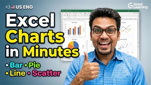 Make Excel Charts SHINE in Minutes with These Simple Tricks | Great Learning Academy