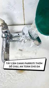 Chai Xịt Tẩy Cặn Canxi Nhà Tắm 500ml, Làm Sạch Sáng Bóng Vòi Sen, Kính, Vòi, 2 Chế Độ Phun- Parroti