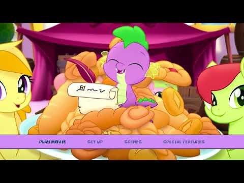 My Little Pony: The Movie 2018 Blu-ray Menu Walkthrough