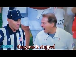 Nick Saban gets an unsportsmanlike conduct penalty defending fun, a breakdown