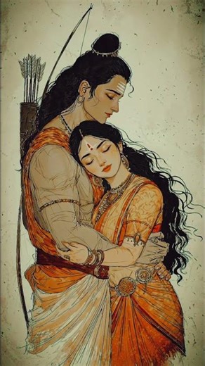 Shri Ram Sita Maiya | Eternal Love & Devotion | Ramayan Bhakti Shorts 🙏💫#shorts