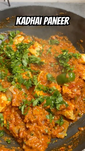 💥 Kadhai Paneer in 60 Seconds | Dhaba Style Recipe | Quick Indian Dinner