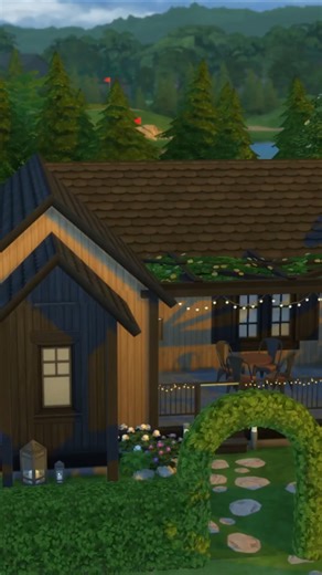 Small cottage 🌲 #sims #sims4 #thesims4 #sims4build