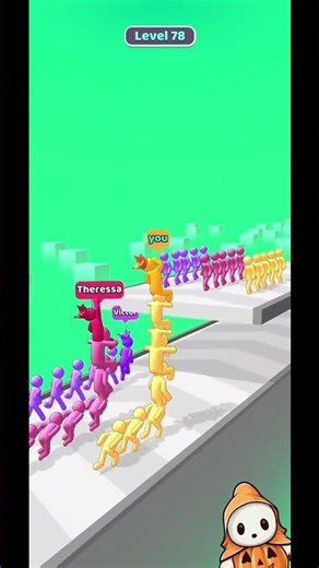 Stickman Stack Run🥤Gameplay Android, IOS 🎮