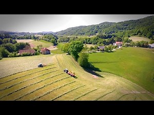Raking and Lifting Grass for Silage | 1st cut 2020 | Grass Silage on a Small Dairy Farm