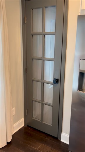 Took this small pantry from builder-basic to custom with a few budget-friendly updates Swapped the wire shelves for built-in wood Added a fresh coat of paint Installed a new door for a more finished look Proof you don’t need a huge budget to get that custom feel #diyprojects #diy #pantryorganization #pantrymakeover #budgetfriendlydiy #HomeImprovement | Designsbymckay