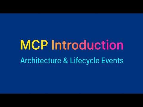 MCP Intro, Architecture & Lifecycle