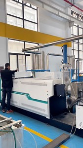 HDPE, LDPE, and LLDPE plastic bags air-cooled recycling granulator #plastic #recycling #machine | Tongxing Machinery