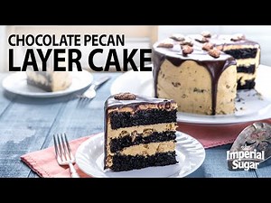 How to Make Chocolate Pecan Layer Cake