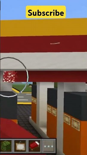 Building a Gas Station in Minecraft!