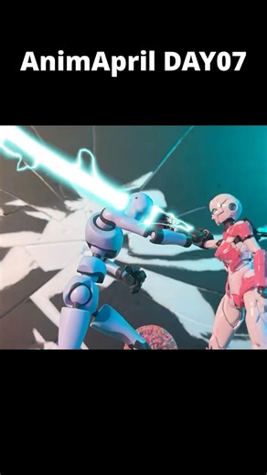 #shorts AnimApril - Day 07: Arcee Shoot - #animation #stopmotion #stickybones #transformers