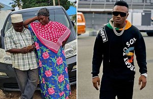 Mbosso gifts parents car days after handing them keys to new house