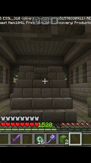 Minecraft: TRY THIS !! #trend #minecraft #shorts