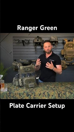 Ranger Green Plate Carrier Setup