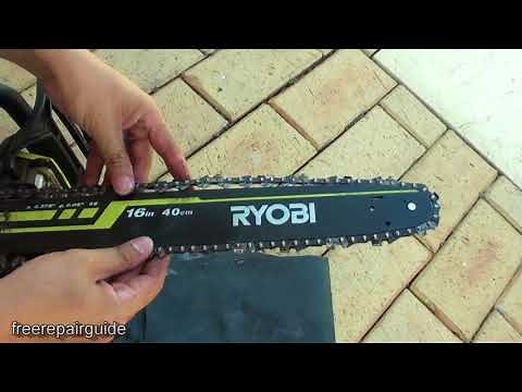 How to Fix a Slipped Chainsaw Chain