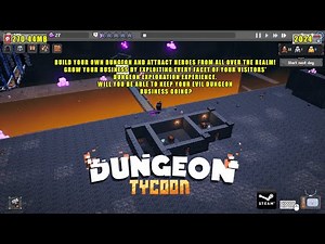 Dungeon Tycoon: [PC] - Build your own dungeon and attract heroes from all over the realm!