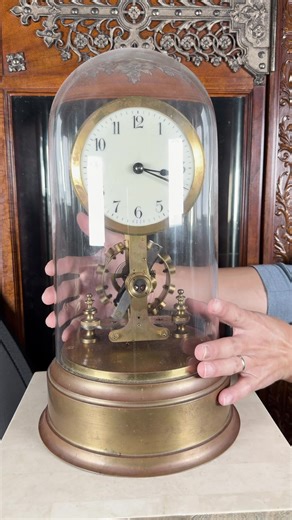 Rare German Eureka Mantel Clock Unveiled