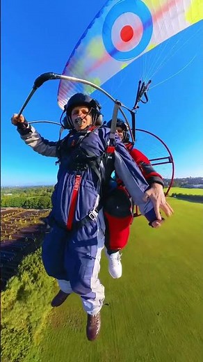 Paragliding Tandem Experience - RAF Student James