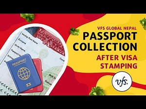 Passport Collection after Visa Stamping from VFS Global Nepal