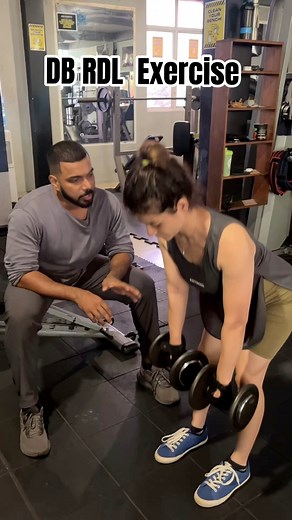 30K views · 461 reactions | How to Do RDL exercise (beginner guide) #Trainwithkd #bodyrecomp #gluteworkout #onlinecoaching #personaltrainer #musclesgain #gymmistakes | Trainwithkd | Facebook
