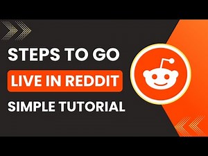 How To Go Live On Reddit
