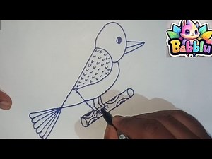 How to draw Bird drawing videos #bird #art #drawing