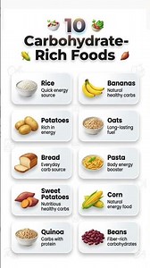 10 Carbohydrate Rich Foods for Energy and Strength