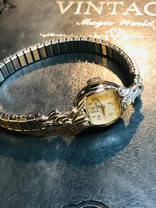 Elgin Vintage Antique Ladies Watch 1950s Top Cosmetics Condition Diamonds Goldfilled W-41 Well - Etsy