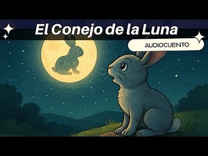 🌕🐰 El conejo de la luna | Quetzalcóatl y el conejo 🐇Cuentacuentos, Audio cuento en Español.