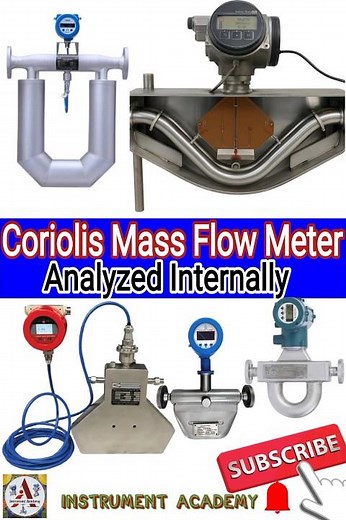 Coriolis Mass Flow Meter Working Principle | Features of Coriolis Flowmeter #InstrumentAcademy