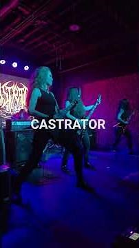 Castrator at The Wood Shop in Brooklyn Ny #metal #castrator #deathmetal