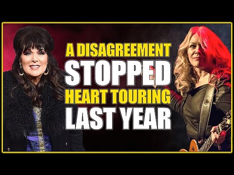⭐NANCY WILSON SAYS A DISAGREEMENT WITH ANN WILSON OVER BAND LINEUP KEPT HEART OFF THE ROAD LAST YEAR