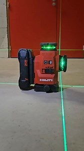 Have you tried the PM 50MG-22 laser yet? Hilti's brightest, most precise multi-line laser – featuring three 360° green lines visible even in daylight. With a runtime of up to 24 hours, it's built to keep up with your toughest projects. Engineered for leveling, aligning, squaring, and plumbing with a single setup. Its robust design ensures durability on any job site. #Hilti #PM50MG22 #LaserLevel #GreenLaser #ConstructionTools #ToolsofMyTrade #LaserLevels #Powertools #Builder #Levelling #Construct