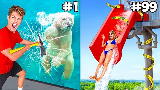 Breaking 100 Rules in 24 Hours!! | Ben Azelart