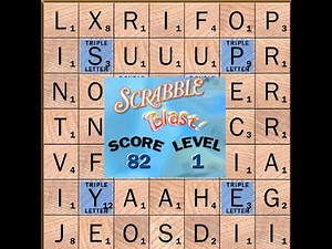 Scrabble Blast online word game