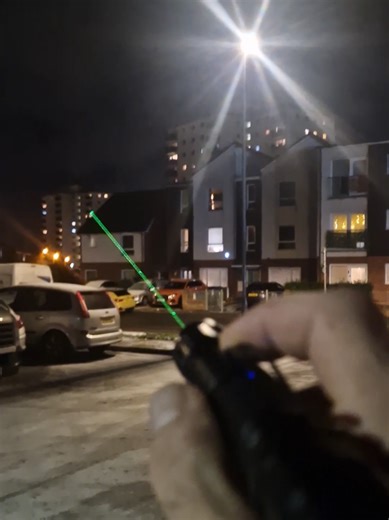 This green laser pointer beam is next level. The brightness is unreal and the beam is clearly visible even at long distances. Perfect for stargazing, night walks, outdoor use, or just flexing the cleanest laser beam on TikTok. One of those gadgets you don’t realise you need until you see it in action. #laserpointer #tiktokmademebuyit #viralgadget #tiktokgadgets #oddlysatisfying