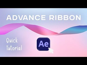 Advanced Ribbon & Fabric Animation in After Effects – Smooth & Realistic Motion!